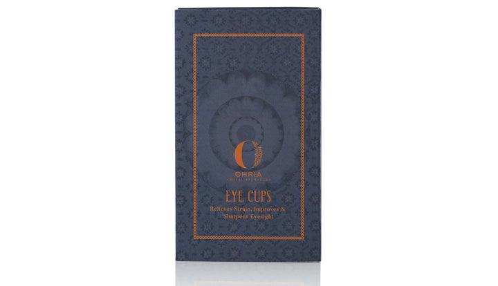 Pure Copper Eye Cups Ritual: Netra Shudhi With Rose Facial Mist OHRIA AYURVEDA