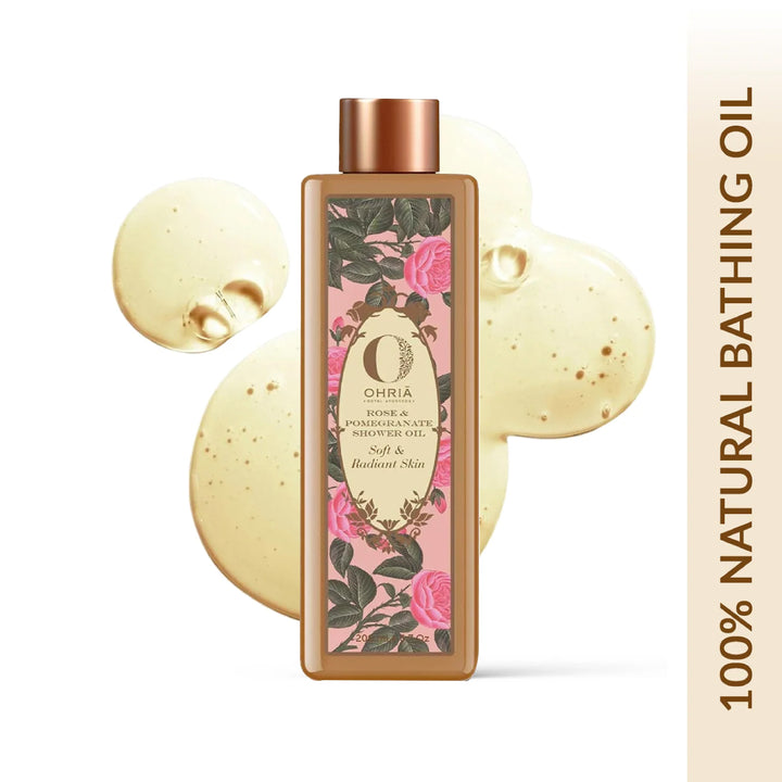 Rose & Pomegranate Shower Oil