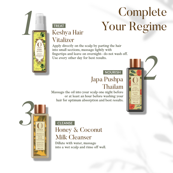 Keshya Hair Vitaliser OHRIA AYURVEDA INDIA