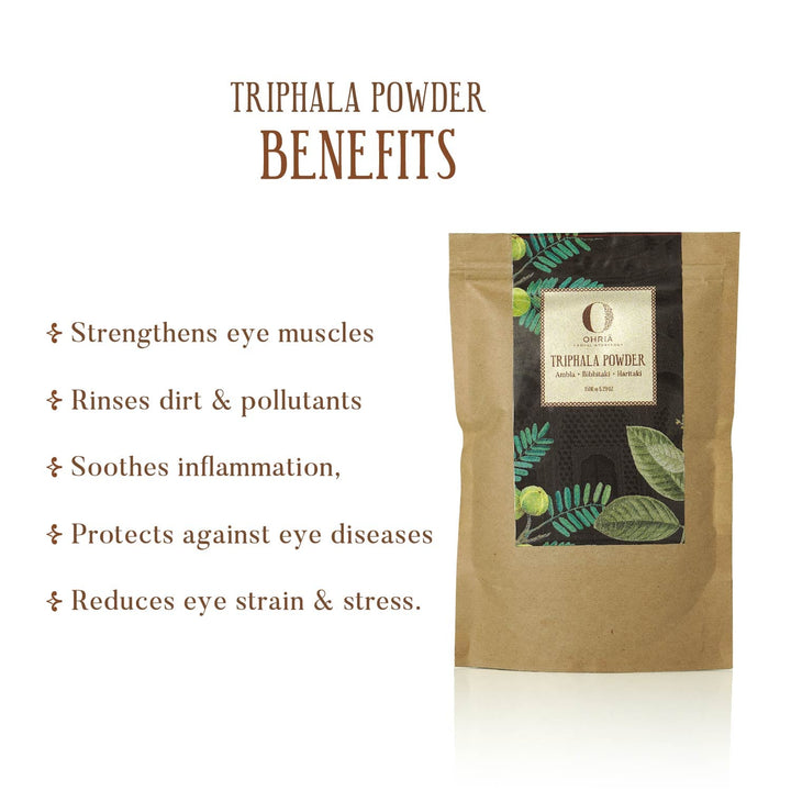 Triphala Powder OHRIA AYURVEDA INDIA