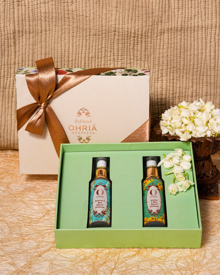 The Natural Deodorant Duo Gift Box
