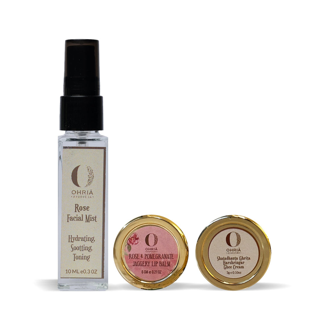 Complimentary Moisturizing 3-Piece Kit OHRIA AYURVEDA