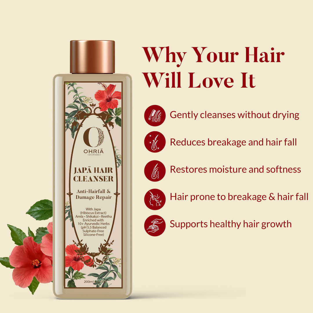 JAPA HAIR CLEANSER (Earlier - Honey & Coconut Milk Hair Cleanser)