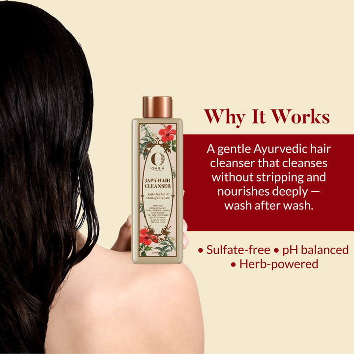 JAPA HAIR CLEANSER (Earlier - Honey & Coconut Milk Hair Cleanser)
