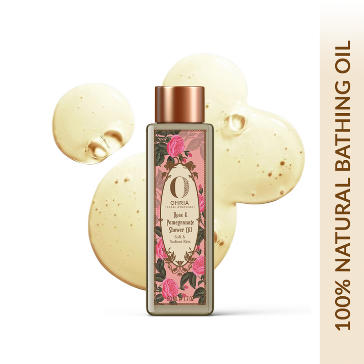 Rose & Pomegranate Shower Oil