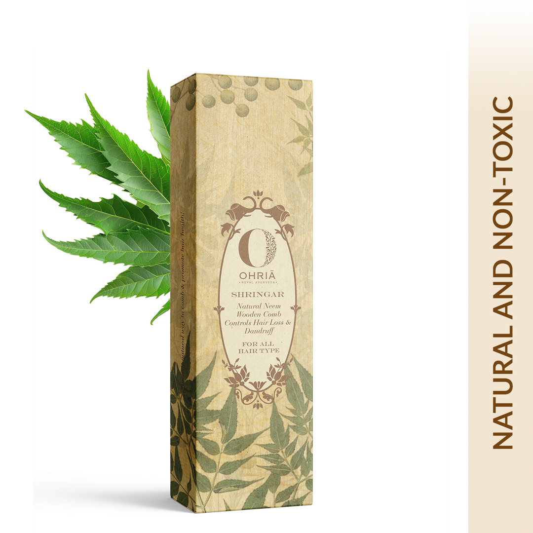 Natural Neem Wooden Comb