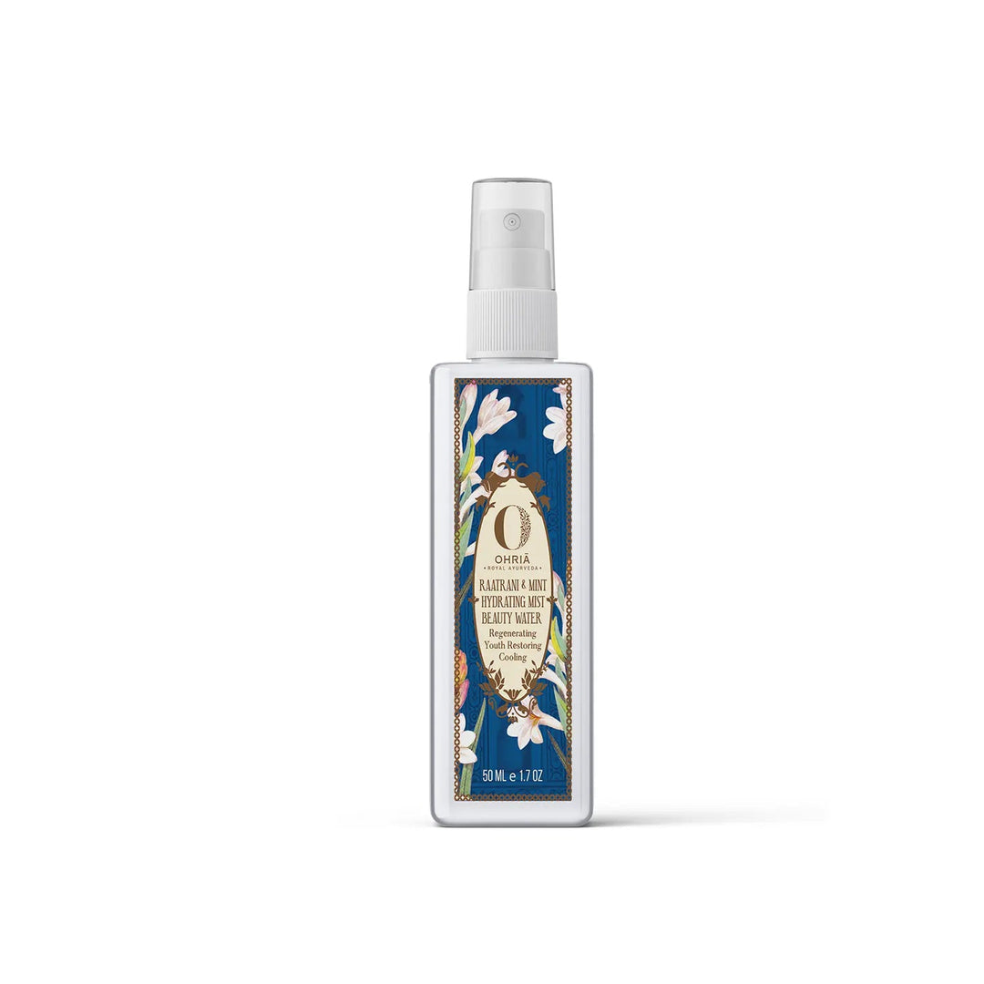 Raatrani & Mint Facial Mist Beauty Water OHRIA AYURVEDA