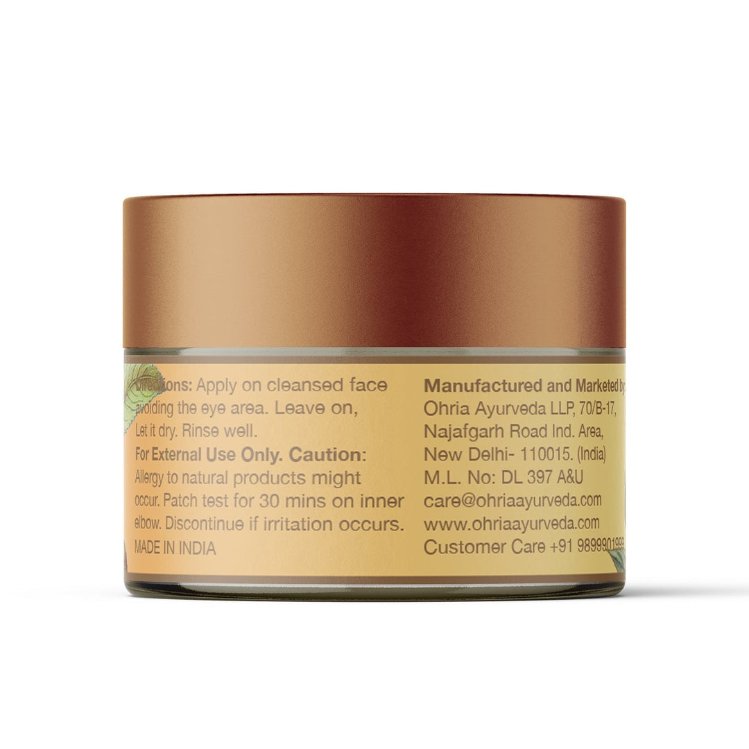 Sandalwood & Mint Clay Masque OHRIA AYURVEDA