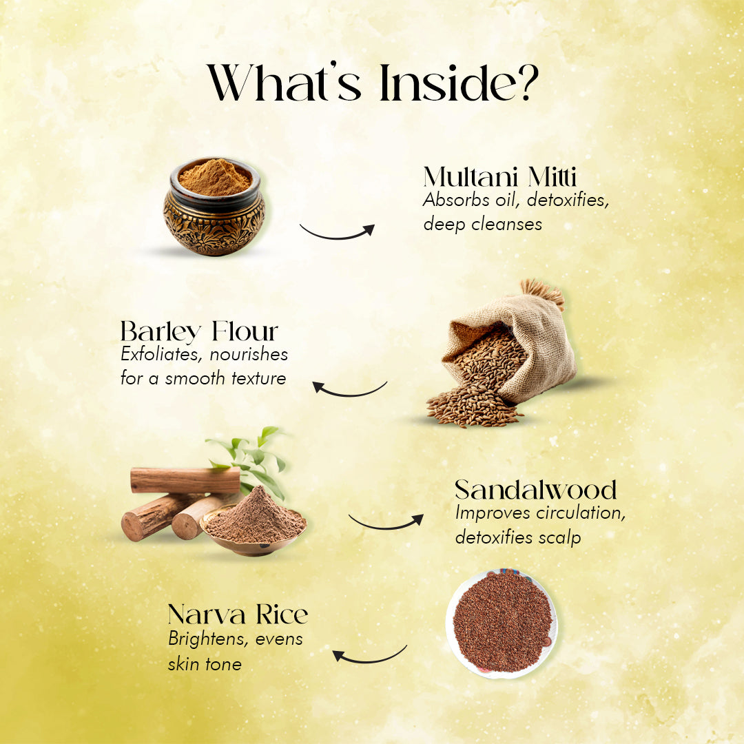 TEJ VARDAK CLEANSER- Glowing Scrub OHRIA AYURVEDA