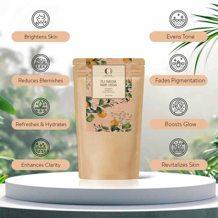 Tej Vardak Body Ubtan- Exfoliating Pack