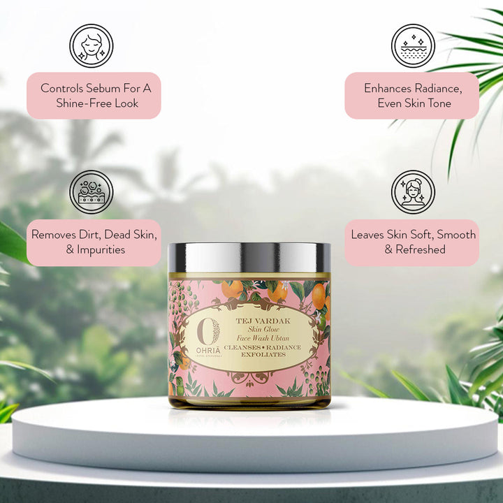 TEJ VARDAK CLEANSER- Glowing Scrub OHRIA AYURVEDA