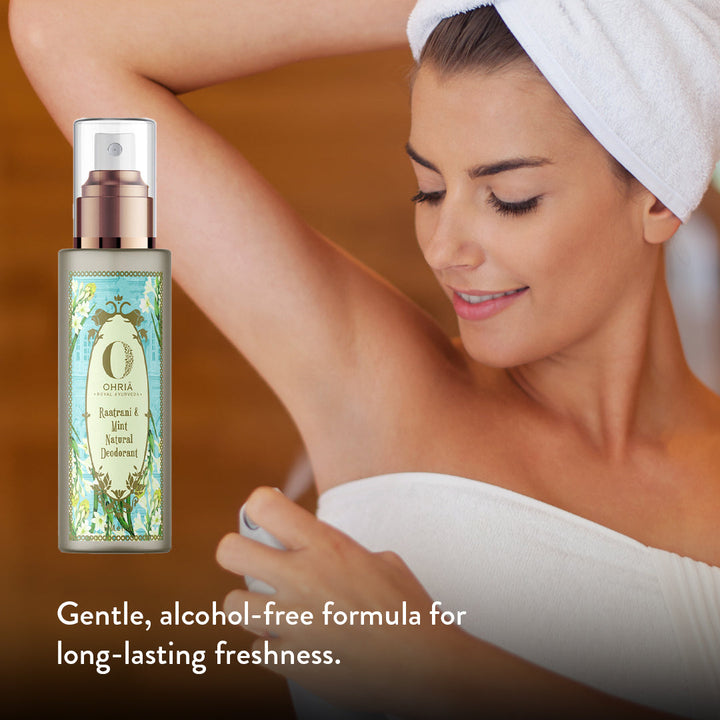 Raatrani & Mint Natural Deodorant- Soothing and Refreshing
