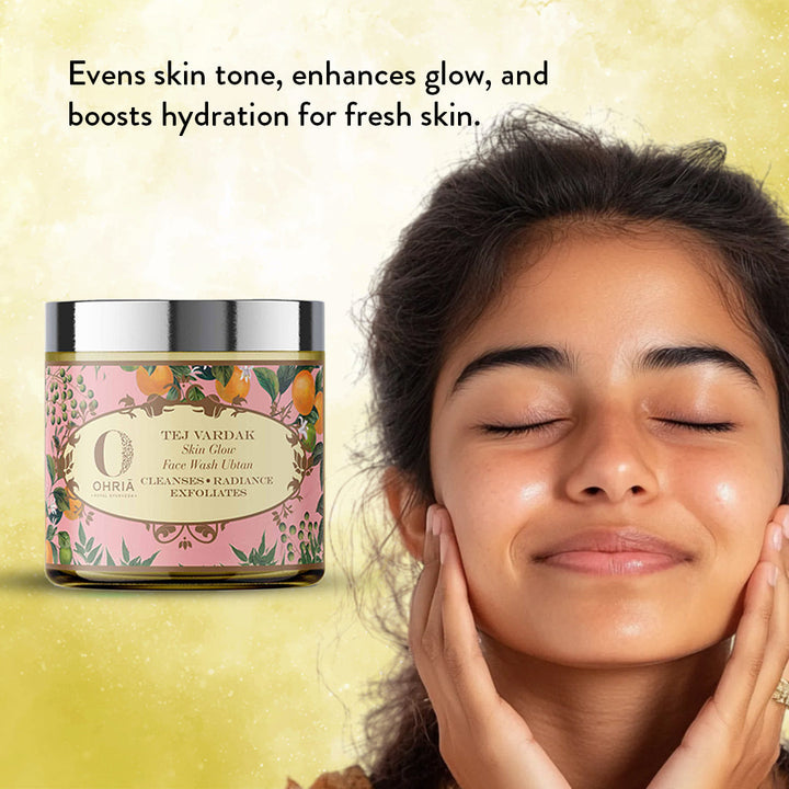 TEJ VARDAK CLEANSER- Glowing Scrub OHRIA AYURVEDA