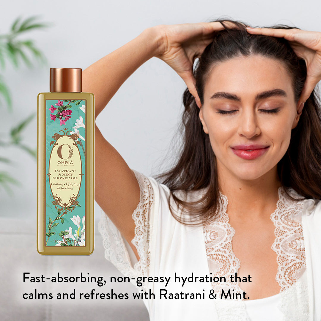 Raatrani & Mint Shower Wash- Refreshing and Cooling