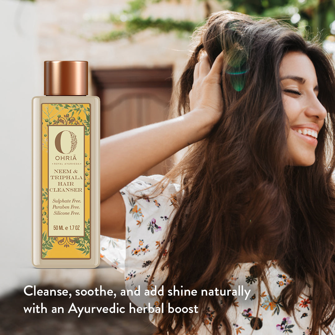 Neem & Triphala Hair Cleanser- Anti-Dandruff