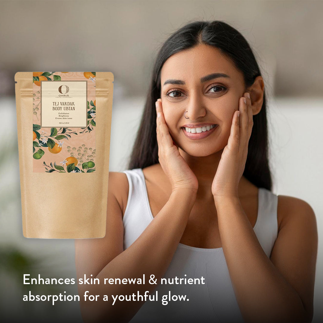 Tej Vardak Body Ubtan- Exfoliating Pack