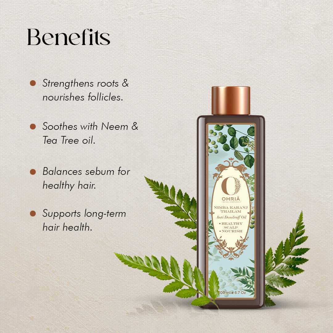 Nimba karanj thailam - Anti Dandruff Oil