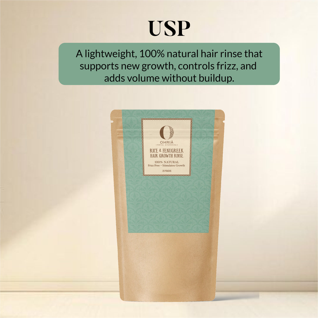 Rice & Fenugreek Hair Growth Rinse