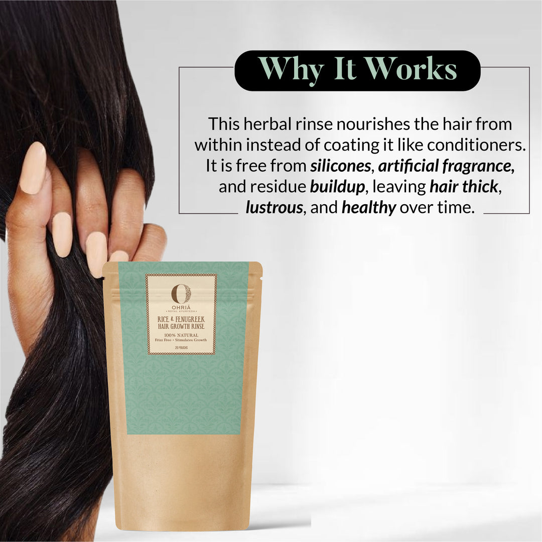 Rice & Fenugreek Hair Growth Rinse