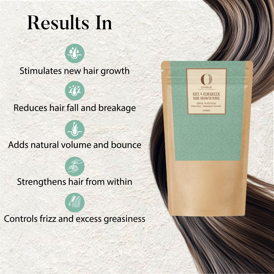 Rice & Fenugreek Hair Growth Rinse