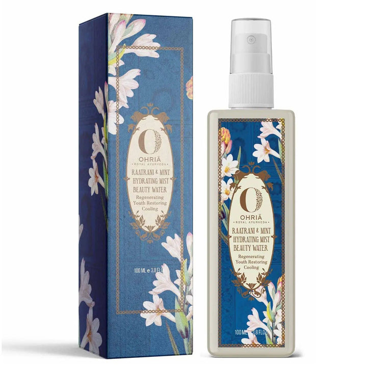 Raatrani & Mint Facial Mist Beauty Water OHRIA AYURVEDA