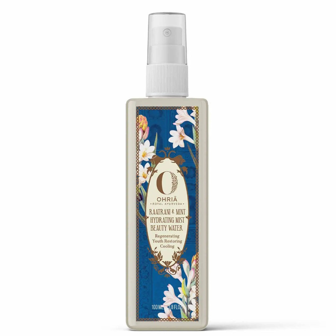 Raatrani & Mint Facial Mist Beauty Water OHRIA AYURVEDA