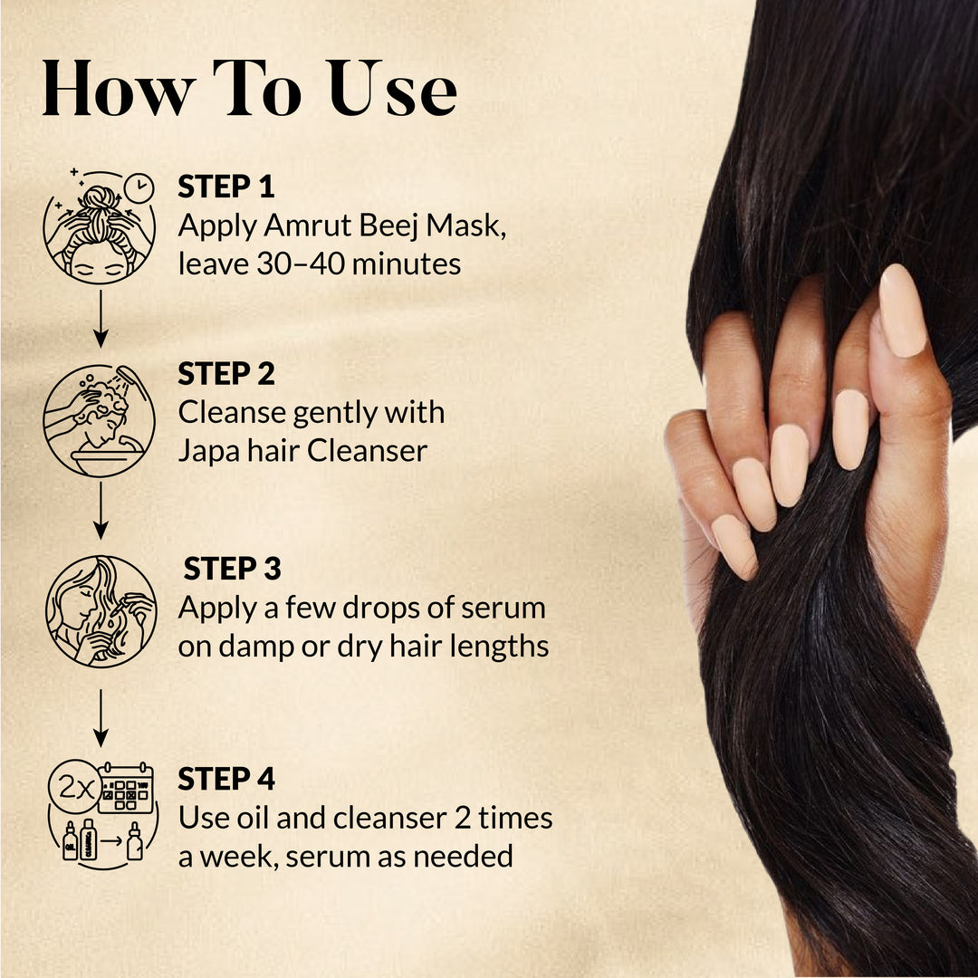 Shiny & Lustrous Hair Ritual