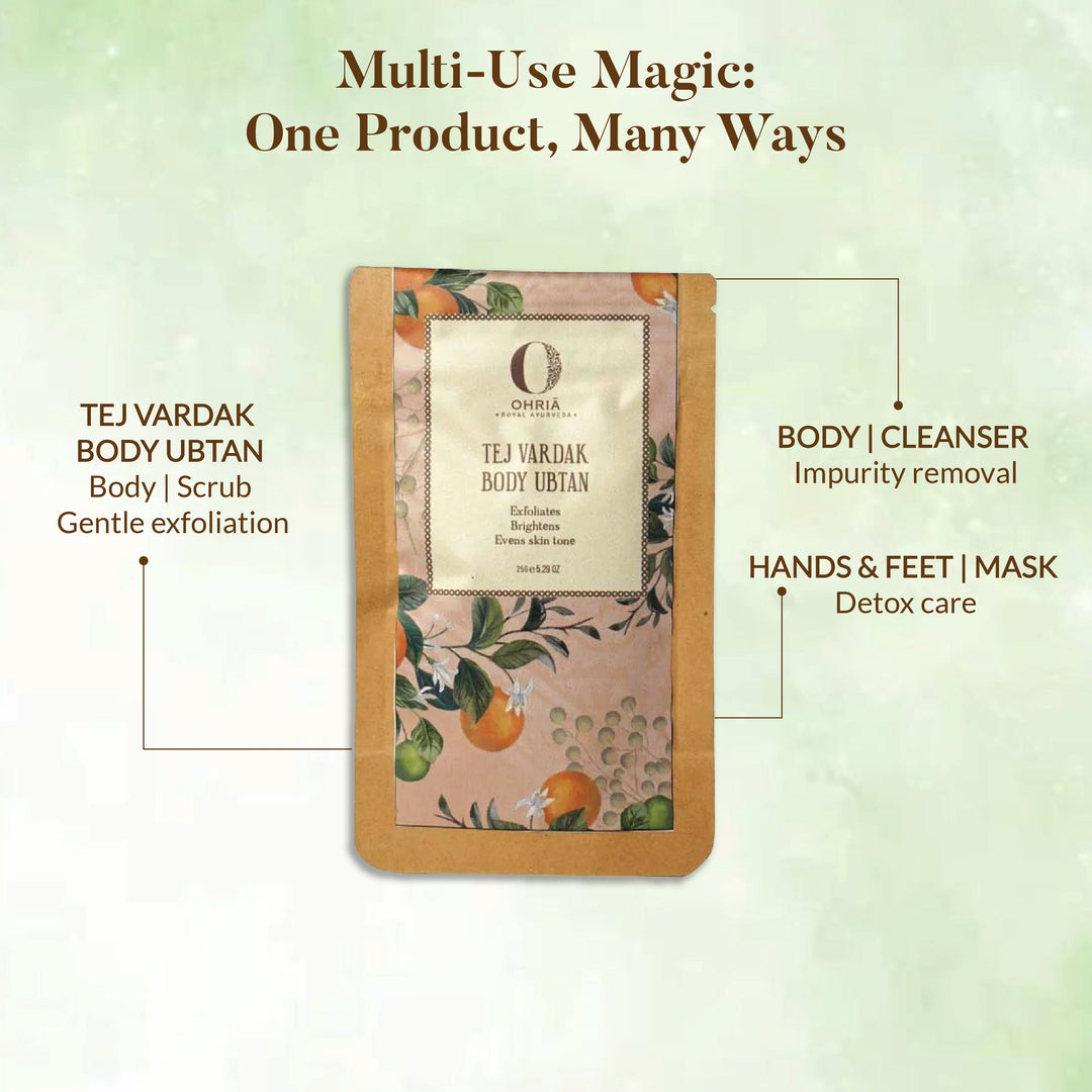 Tej Vardak Body Ubtan- Exfoliating Pack