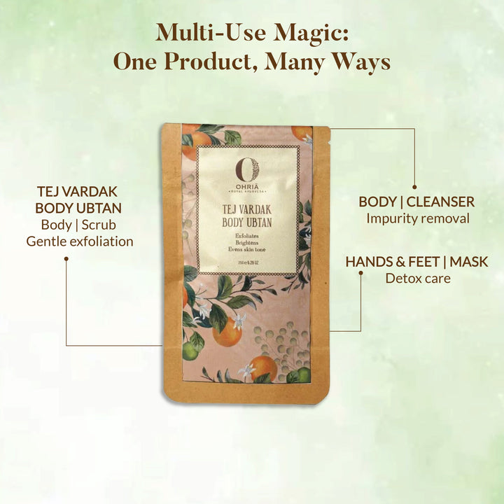 Tej Vardak Body Ubtan- Exfoliating Pack