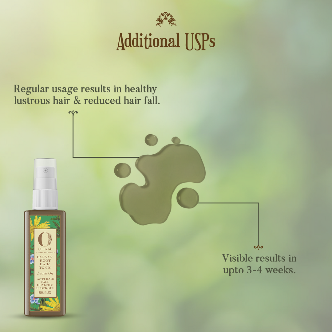 Banyan Root Hair Tonic OHRIA AYURVEDA