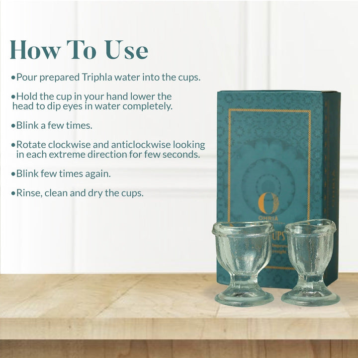 Glass Eye Cups