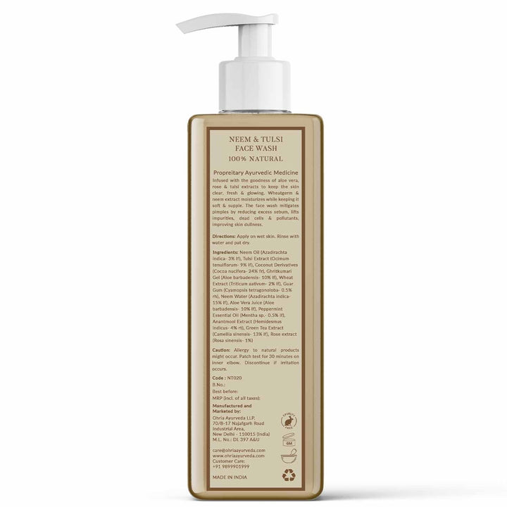 Neem & Tulsi Face Wash- Anti Acne