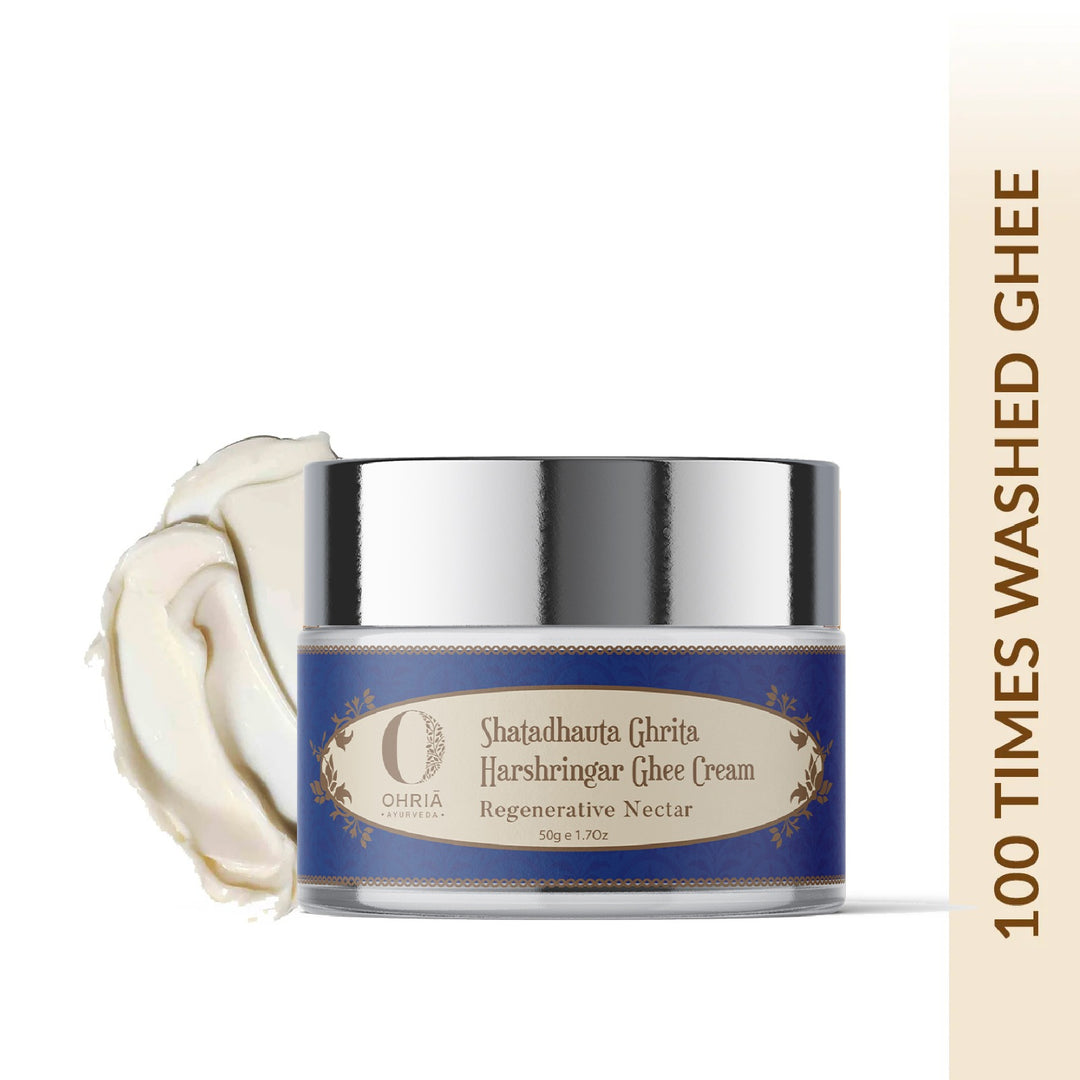 Shatadhauta Ghrita Harshringar Ghee Cream- Intense/Deep Nourishment