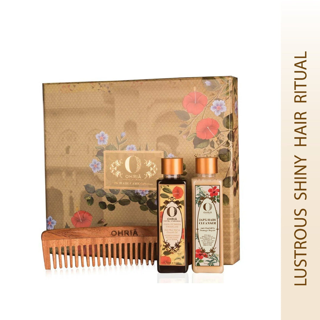 Lustrous Shiny Hair Ritual