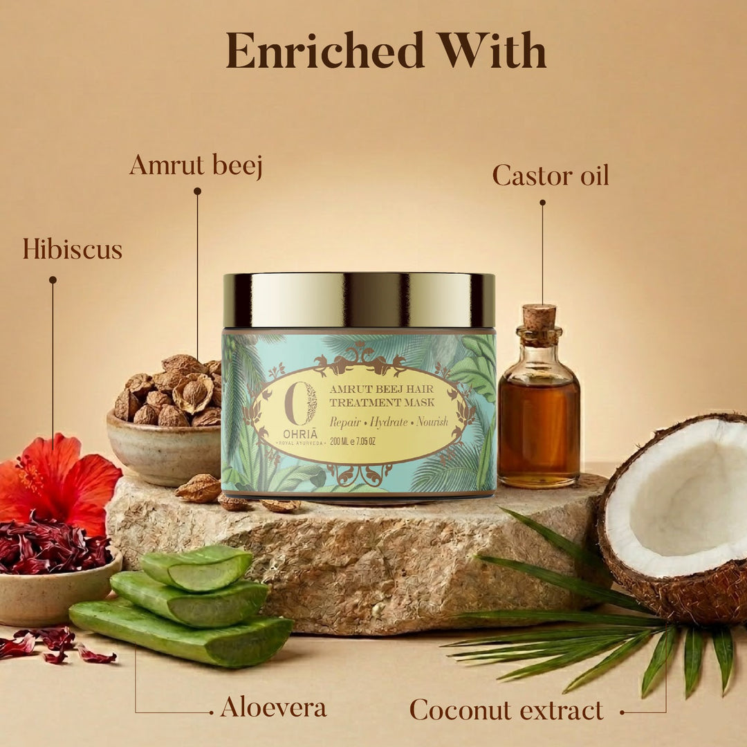 Amrut Beej Hair Treatment Mask - Hair Spa