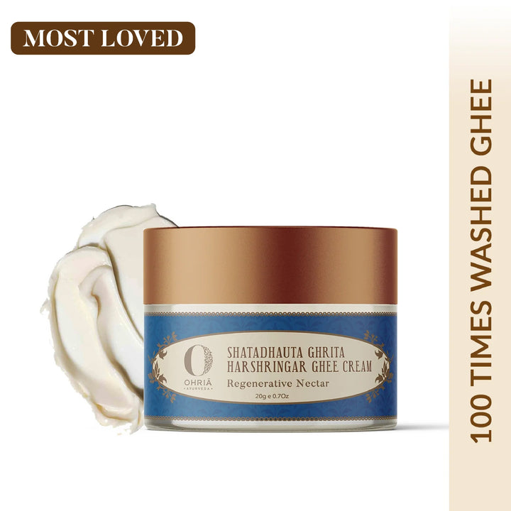Shatadhauta Ghrita Harshringar Ghee Cream- Intense/Deep Nourishment