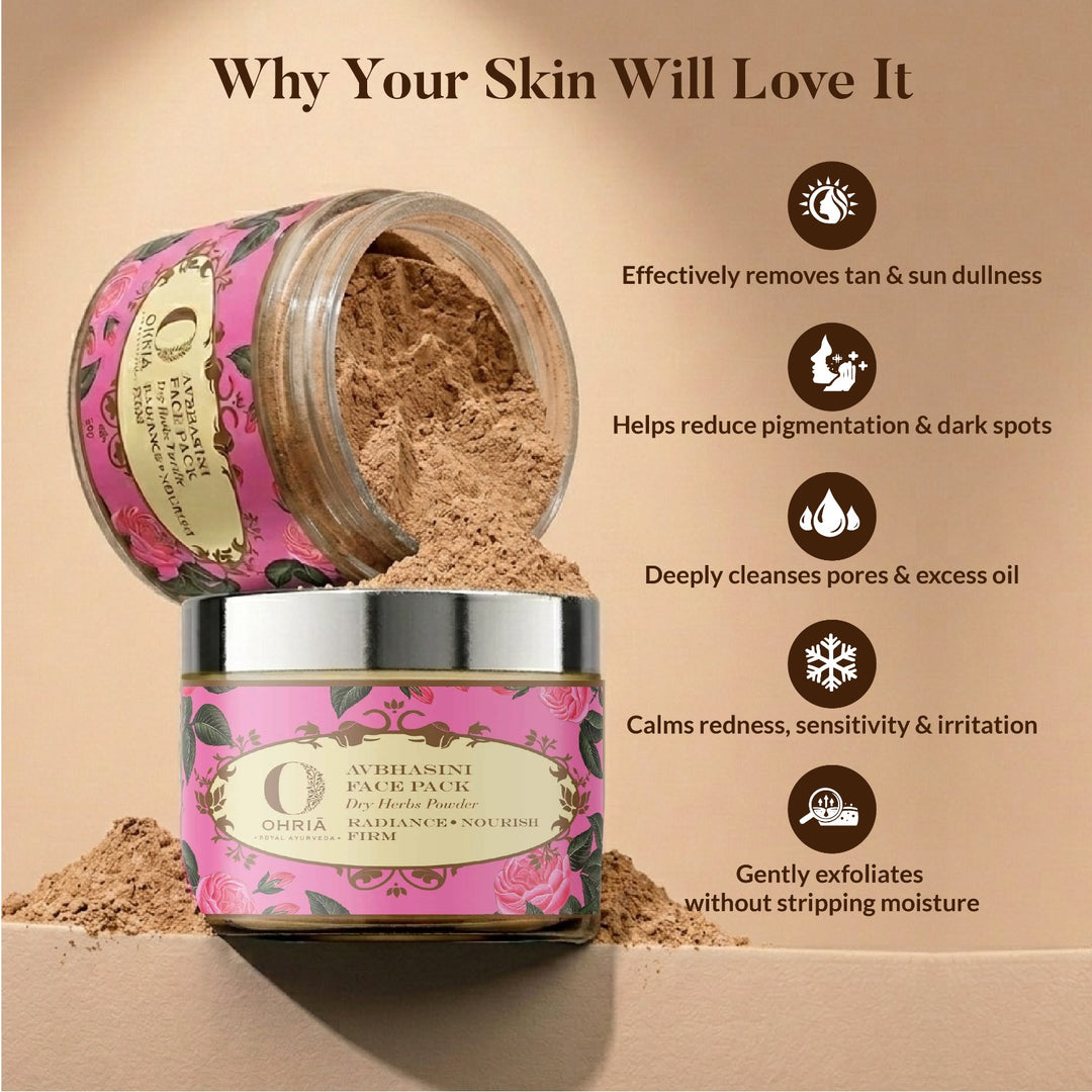 AVBHASINI FACE PACK- De-tan