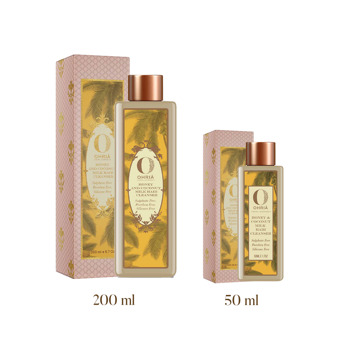 Honey & Coconut Milk Hair Cleanser OHRIA AYURVEDA INDIA