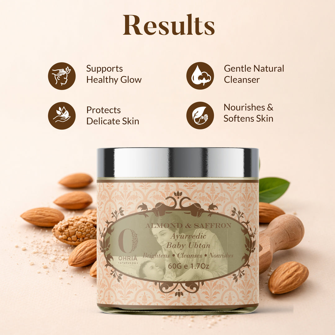 Almond & Saffron Baby Ubtan