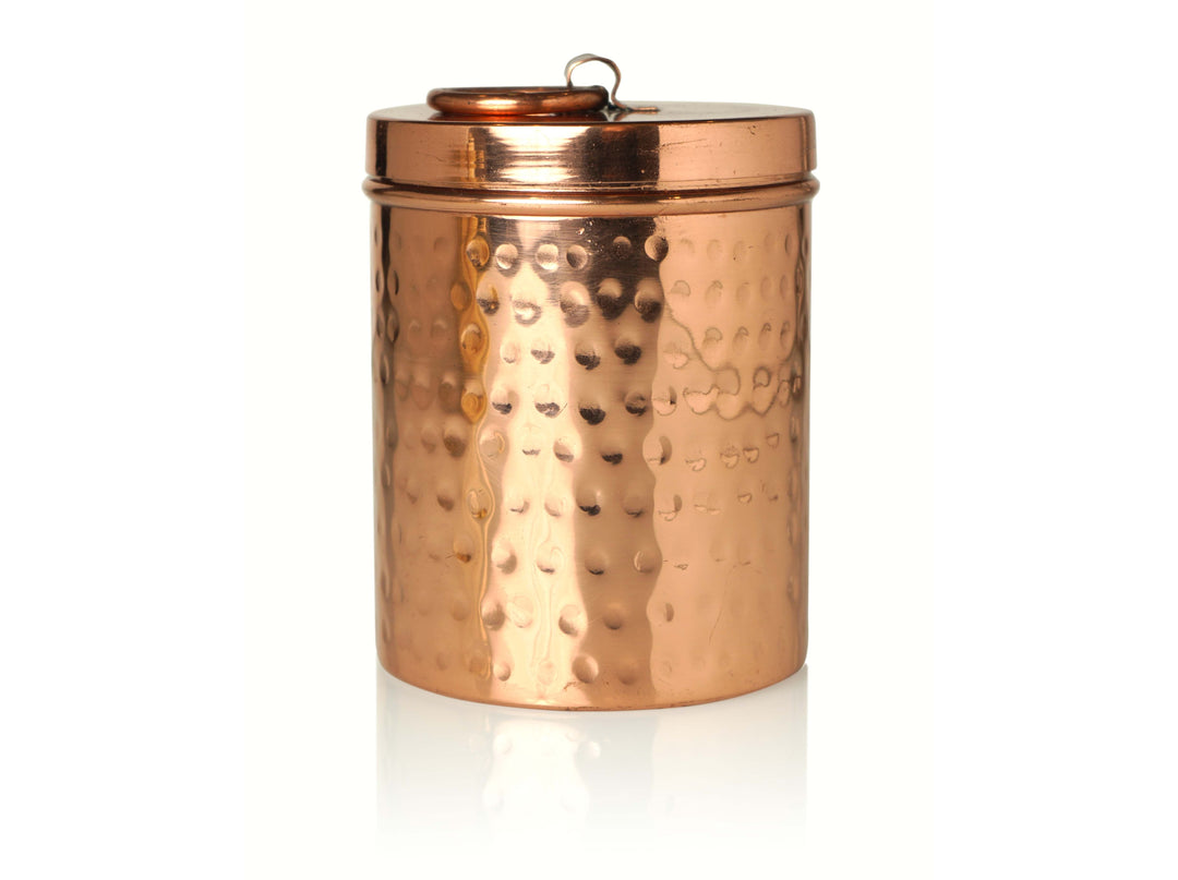 Raatrani & Mint Luxury Copper/Brass Candle OHRIA AYURVEDA