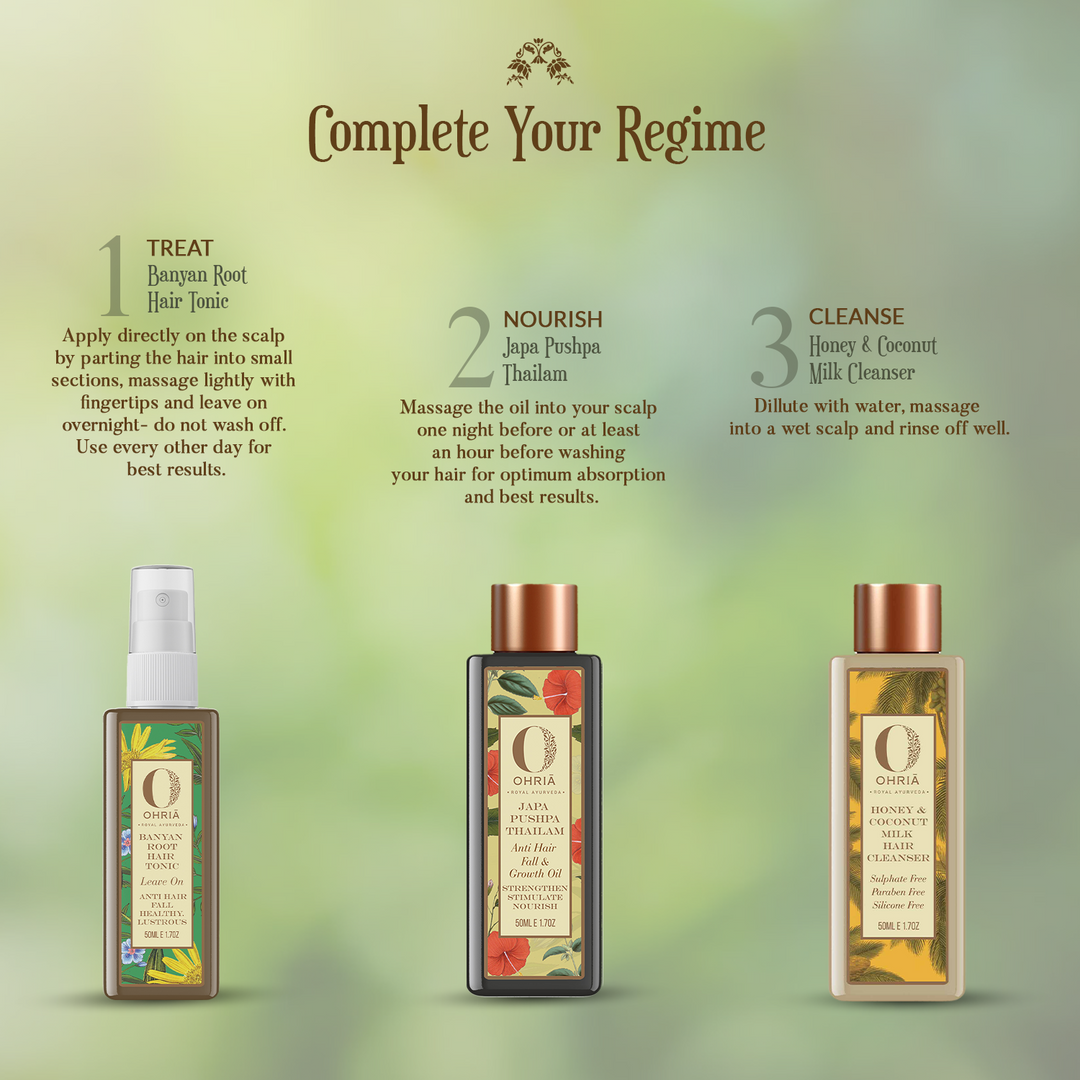 Banyan Root Hair Tonic OHRIA AYURVEDA