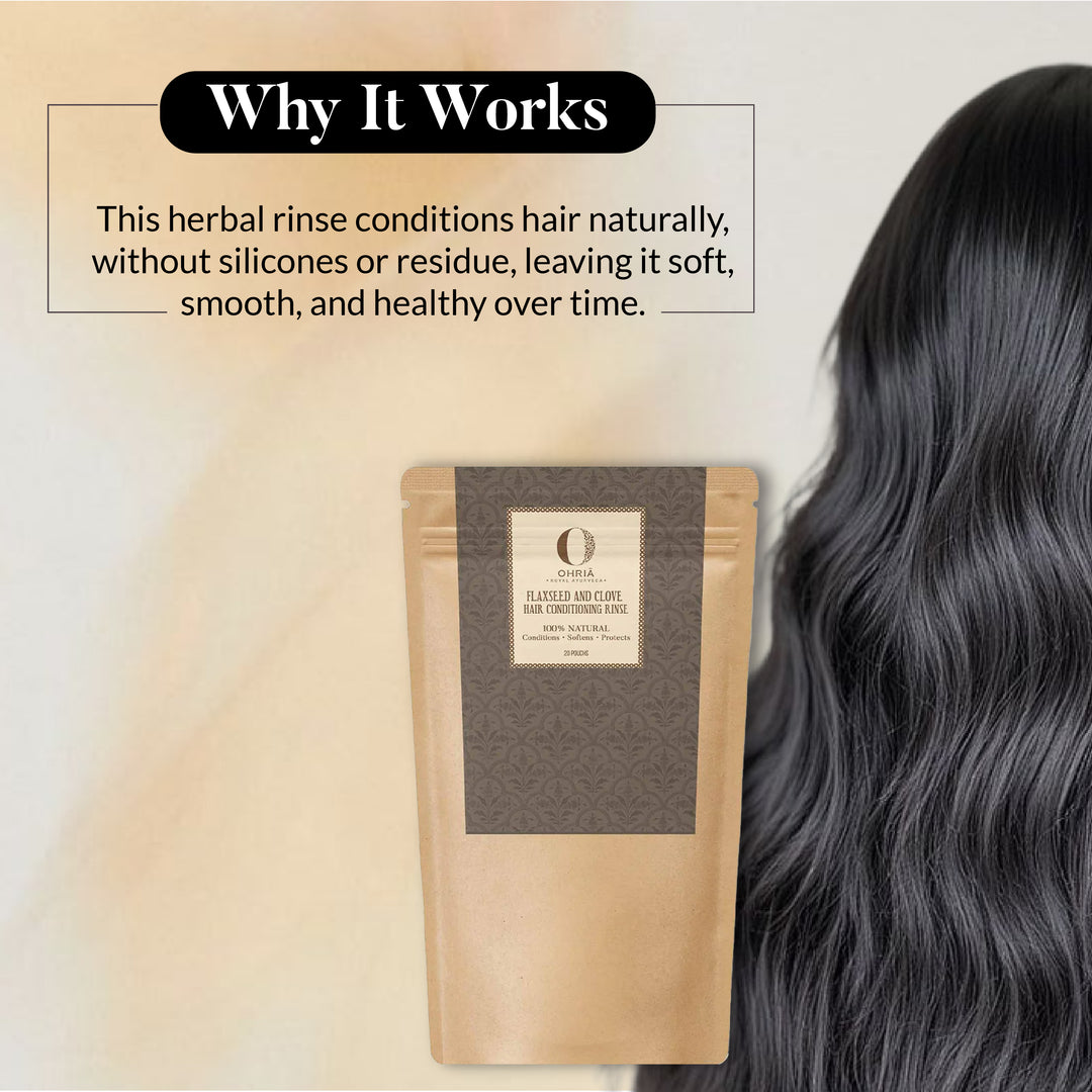 Flaxseed & Clove Hair Conditioning Rinse