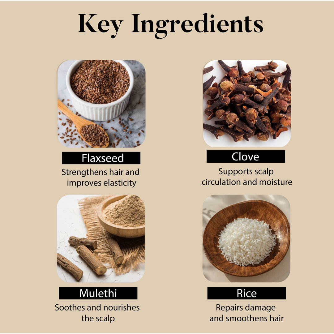 Flaxseed & Clove Hair Conditioning Rinse