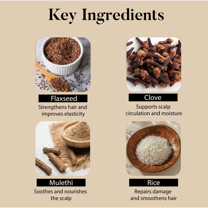 Flaxseed & Clove Hair Conditioning Rinse