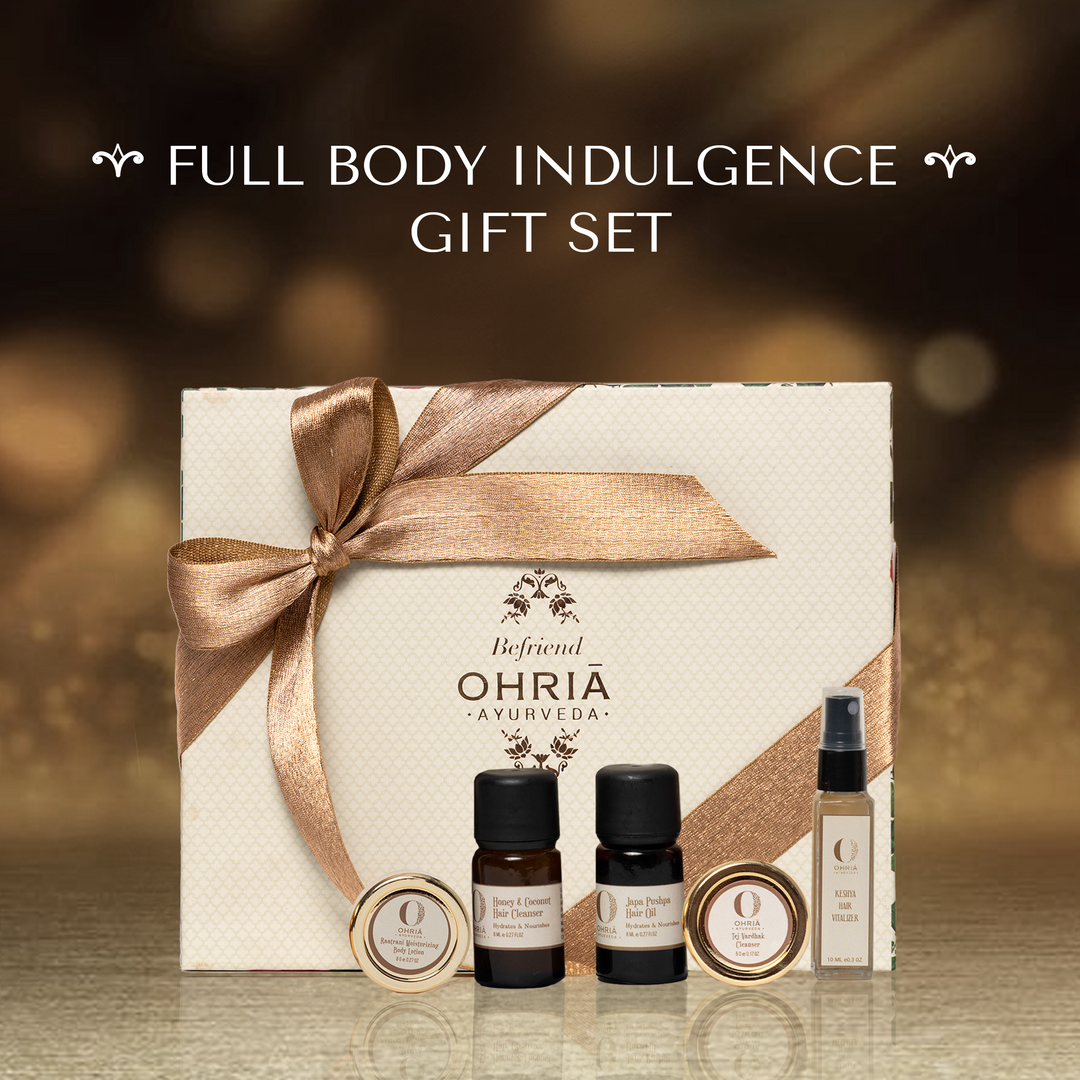 Full body indulgence gift set OHRIA AYURVEDA