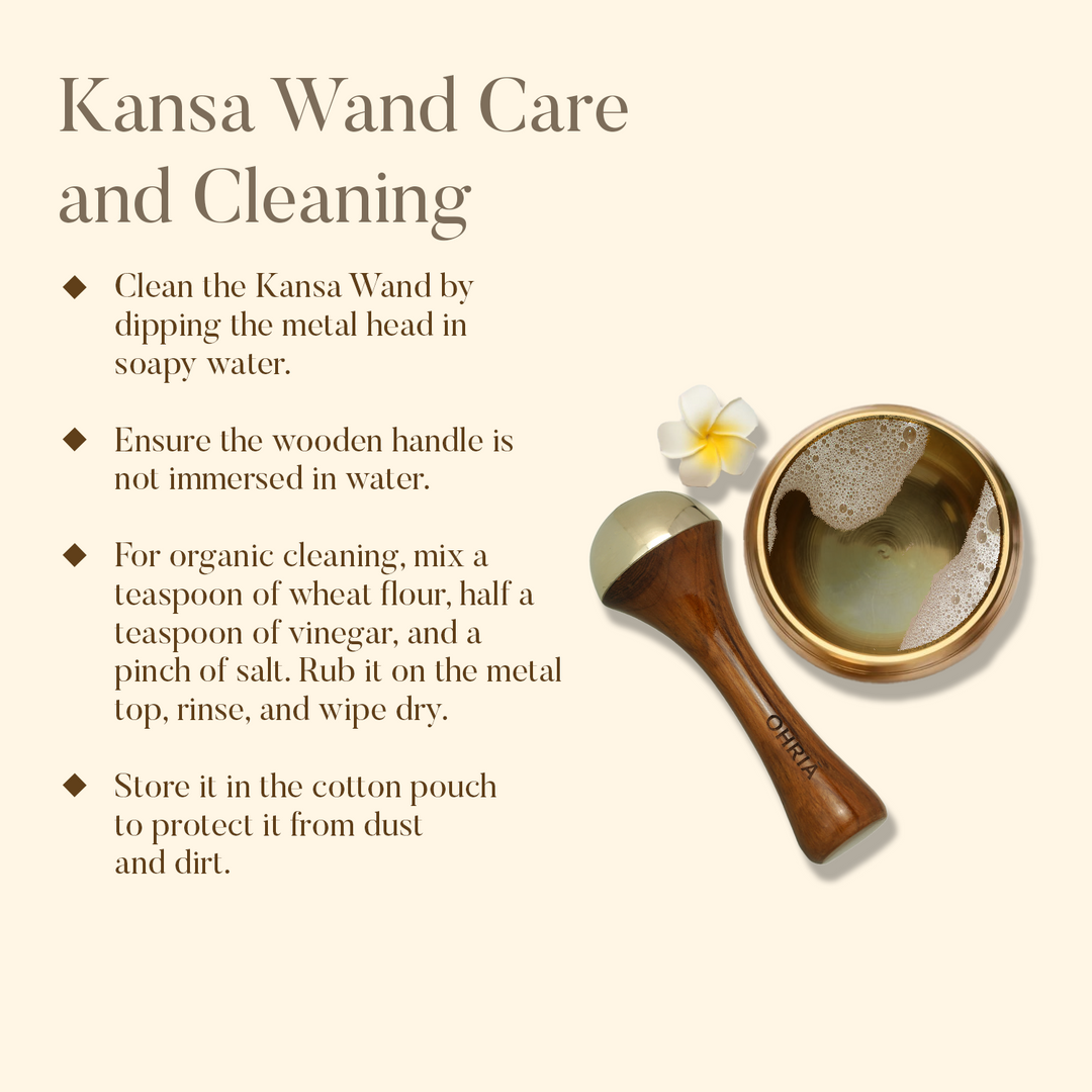 Kansa Face/Head Massage Wand OHRIA AYURVEDA