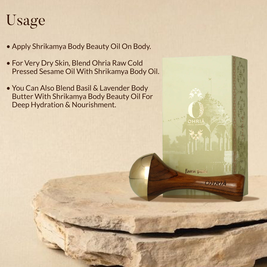 Kansa Body Massage Wand