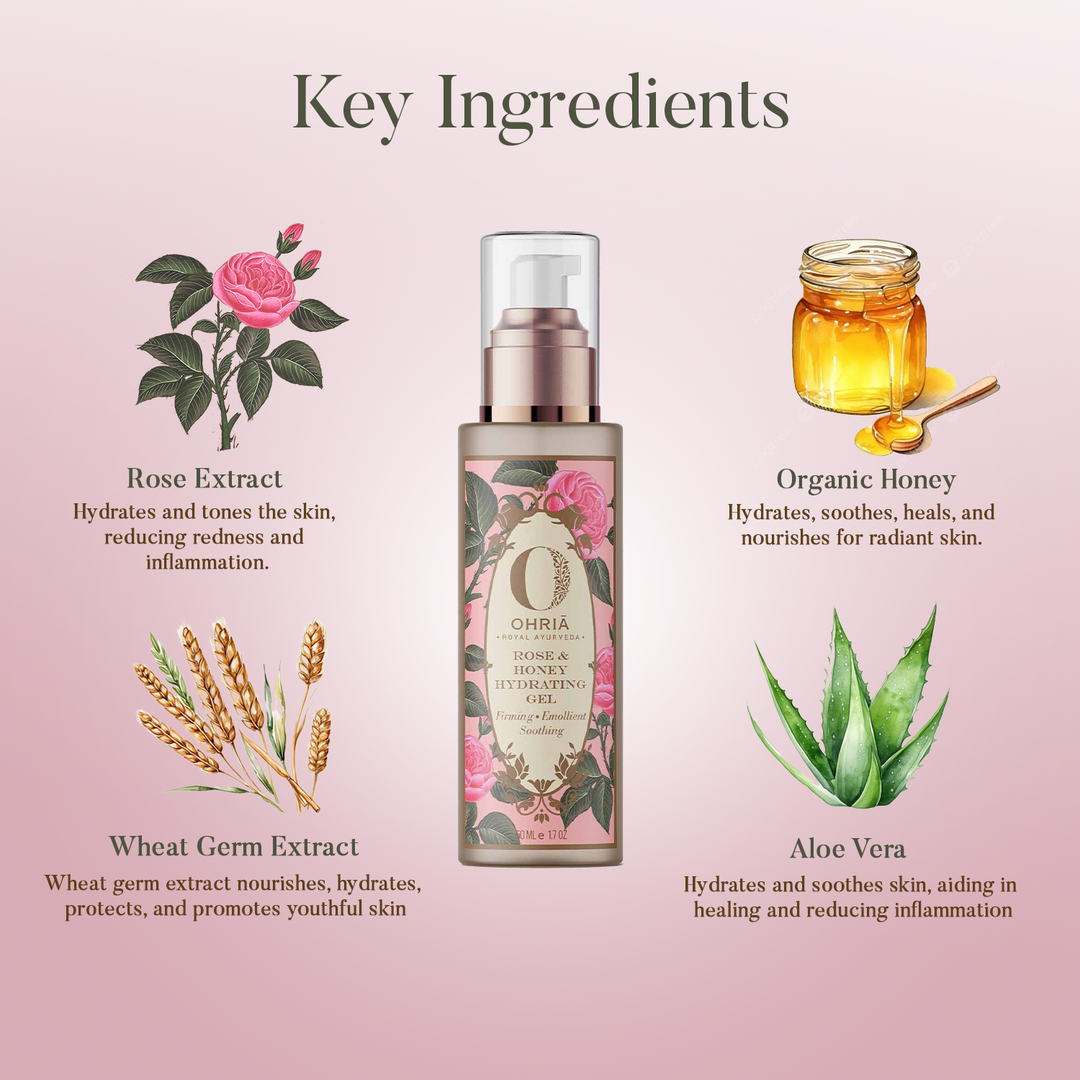 Rose & Honey Hydrating Gel