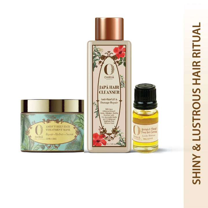 Shiny & Lustrous Hair Ritual