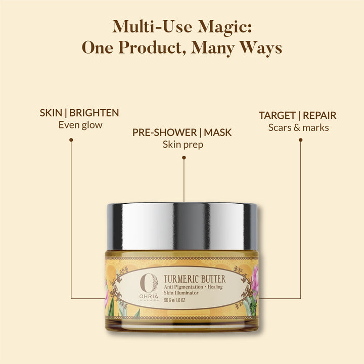 Turmeric Butter - Anti Pigmentation OHRIA AYURVEDA
